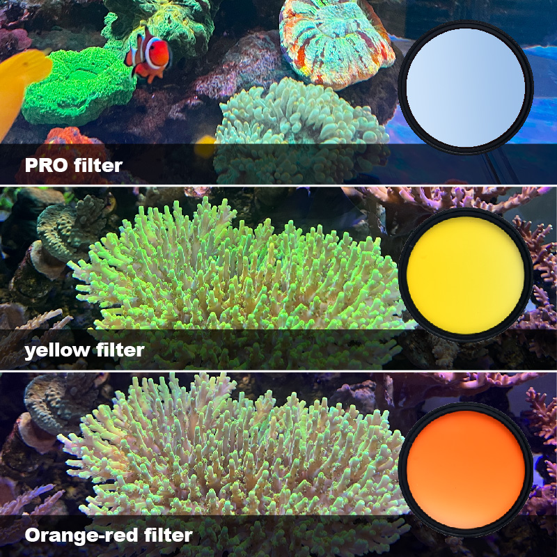 Photo Develop Tank - Filtro per acquario marino Vastocean, luce