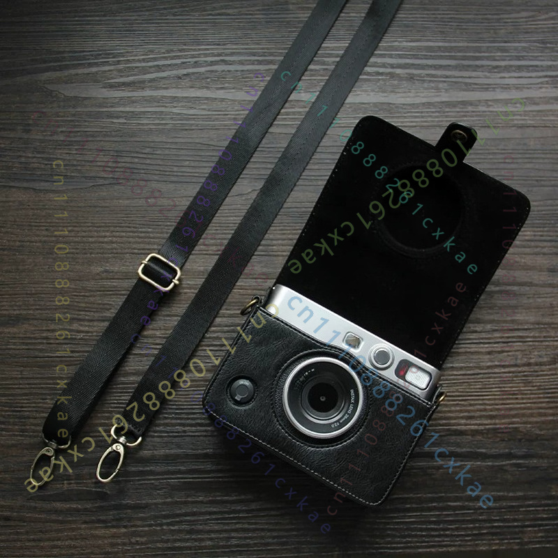 Camera Leather Case - Borsa Protettiva a Tracolla in Pelle