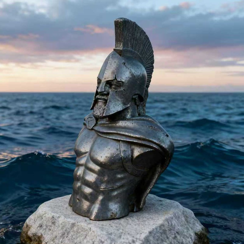 Vintage Collectible Accessories - Statua di Spartano a Mezzo Busto