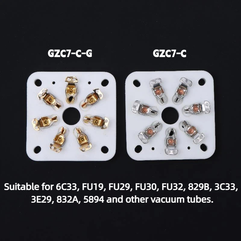 Tube Amplifier Part - Presa per Valvola a Vuoto in