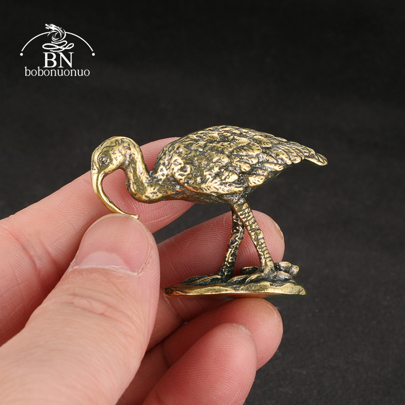 Vintage Collectible Accessories - Statuette Vintage in Ottone a Forma