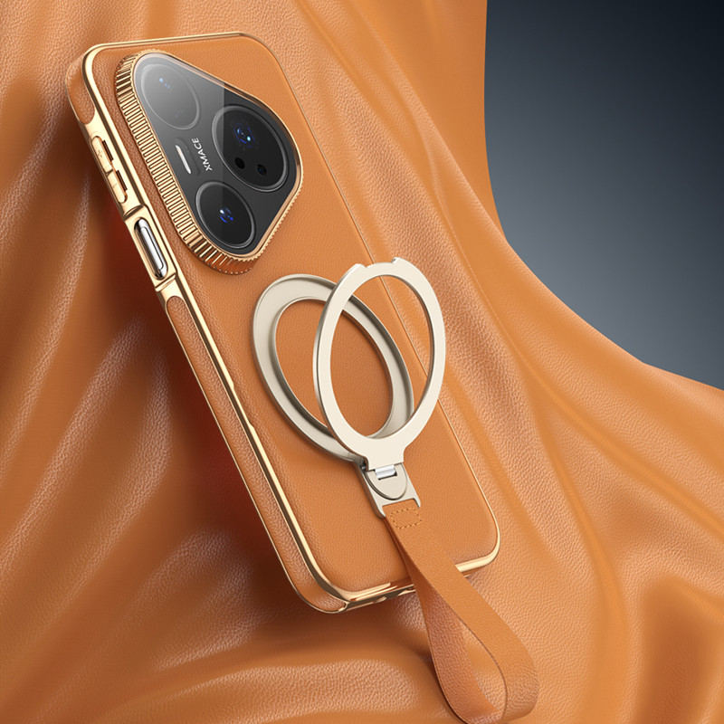 Camera Leather Case - Custodia con staffa in lega magnetica