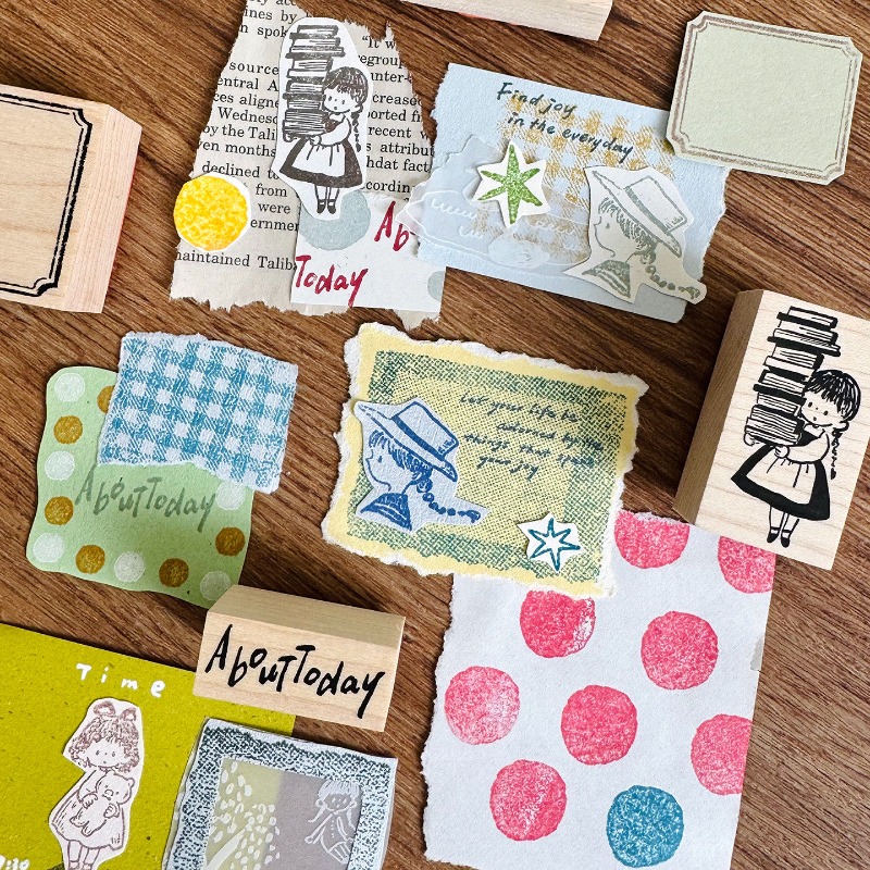 Timbro in legno vintage Zzoton - Vintage Collectible Stamps recensione e prezzo