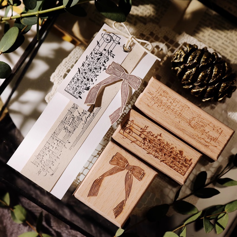 Set di Timbri in Legno Vintage - Vintage Collectible Stamps recensione e prezzo