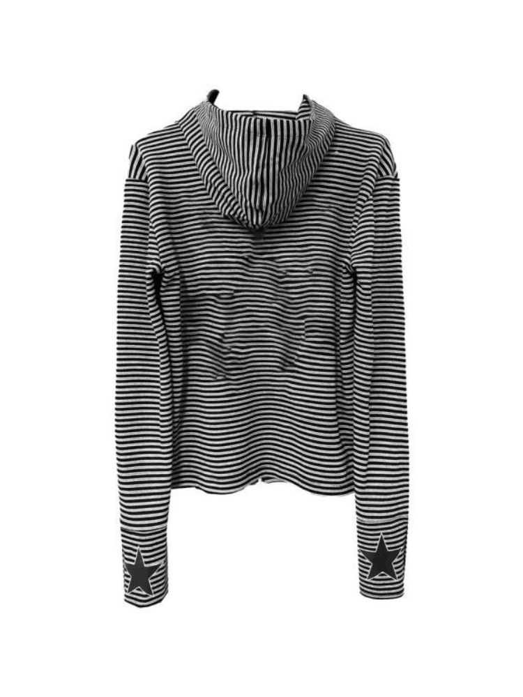 Felpa con Cappuccio a Righe St - Vintage Zip Hoodie recensione e prezzo