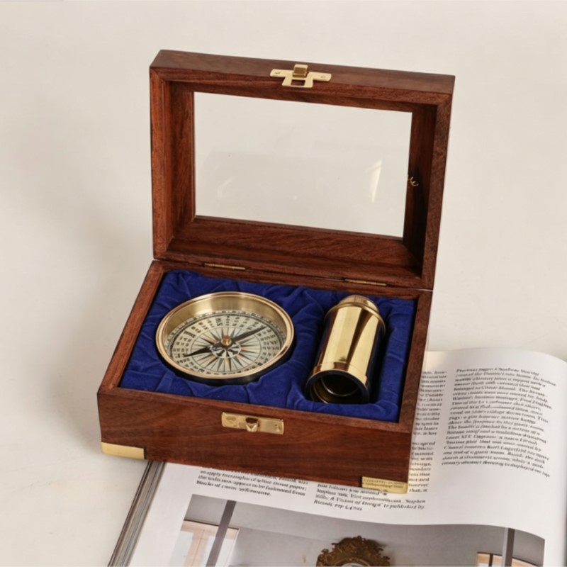 Set Bussola Nautica e Telescop - Vintage Collectible Ornaments recensione e prezzo