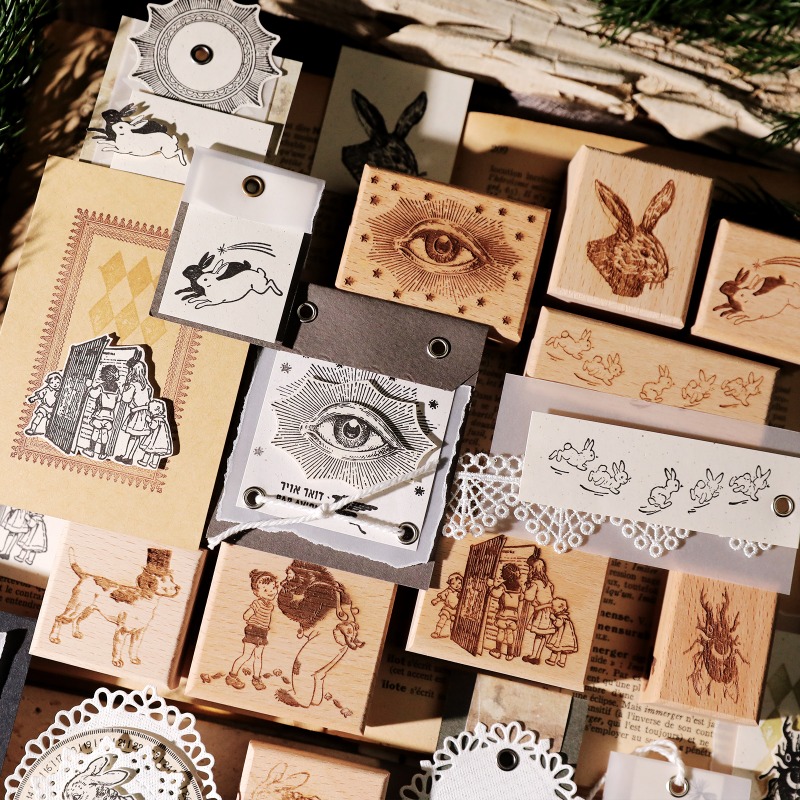 Timbro in Legno Vintage con Mo - Vintage Collectible Stamps recensione e prezzo