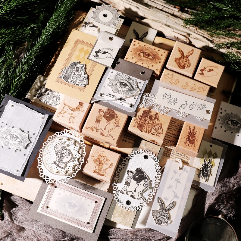 Timbro in Legno Vintage con Mo - Vintage Collectible Stamps recensione e prezzo
