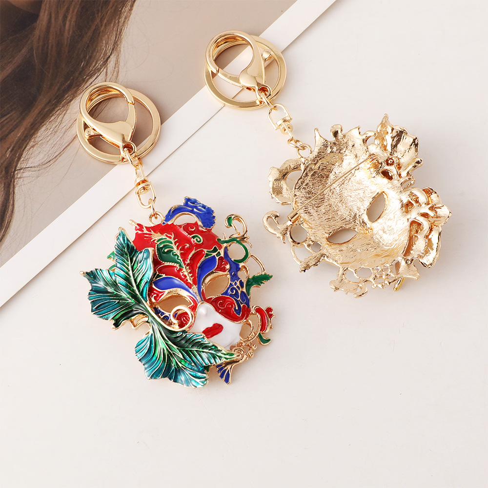 Portachiavi con maschera d'oro - Vintage Collectible Accessories recensione e prezzo
