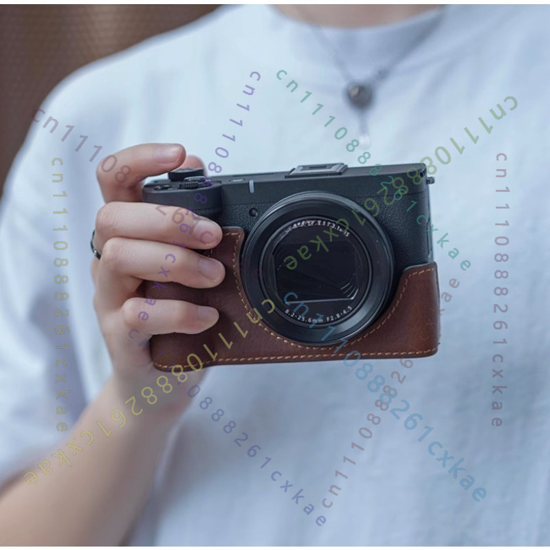 Custodia a mezza custodia per  - Camera Leather Case recensione e prezzo