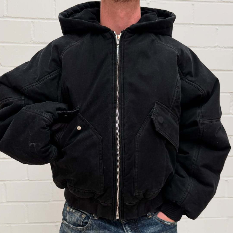 Giacca Bomber Oversize da Uomo - Vintage Zip Hoodie recensione e prezzo