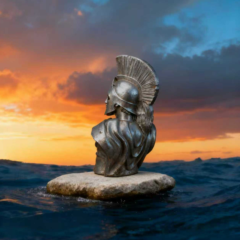 Statua di Spartano a Mezzo Bus - Vintage Collectible Accessories recensione e prezzo