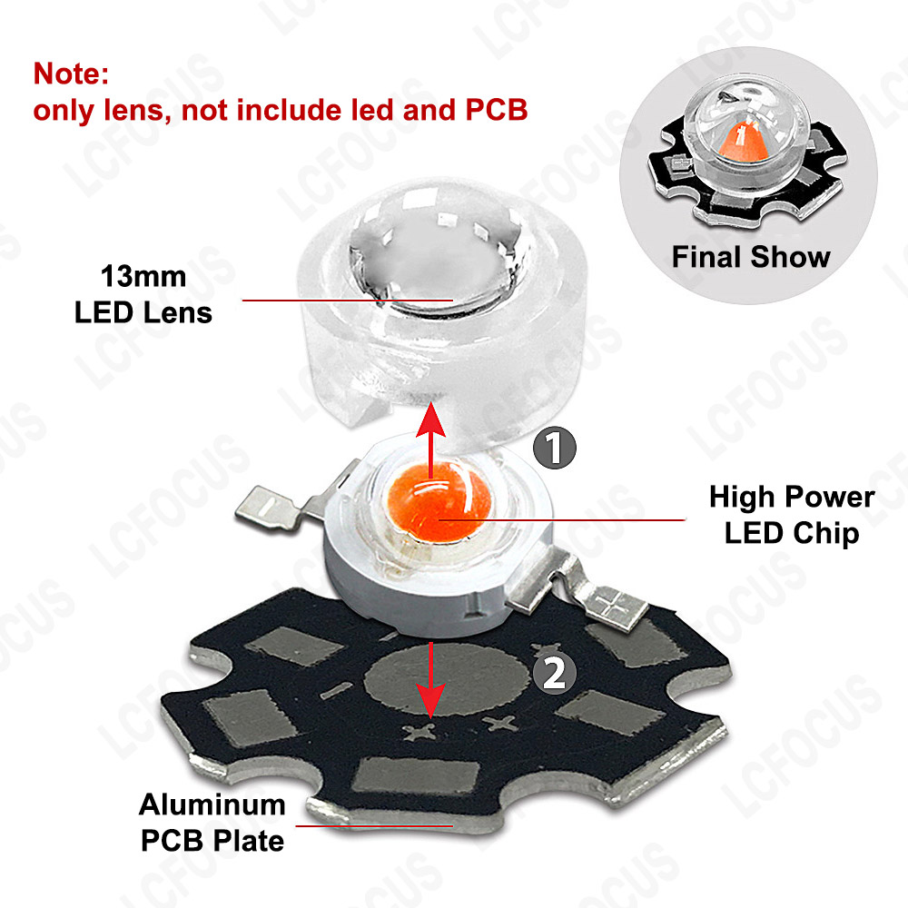 Mini lente LED 1W 3W 5W 15 30  - Darkroom Enlarger Lens recensione e prezzo