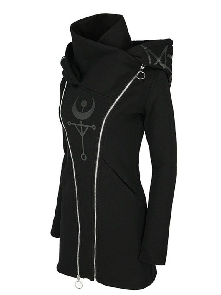 Top a maniche lunghe con stamp - Vintage Zip Hoodie recensione e prezzo