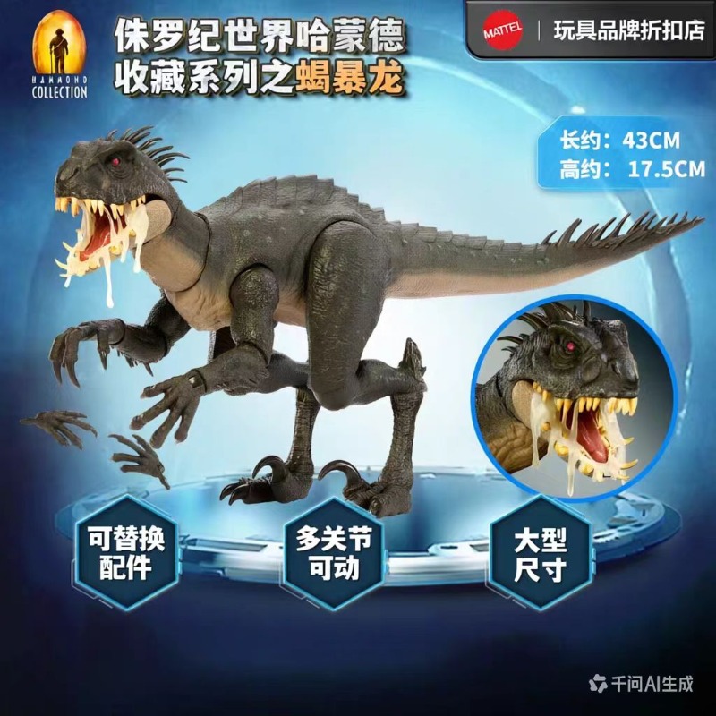 Originale MATTEL Jurassic Worl - Mattel Collectible & Vintage Dolls recensione e prezzo