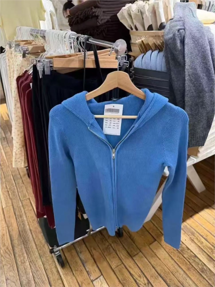 Felpe con Cappuccio Blu Lavora - Vintage Zip Hoodie recensione e prezzo