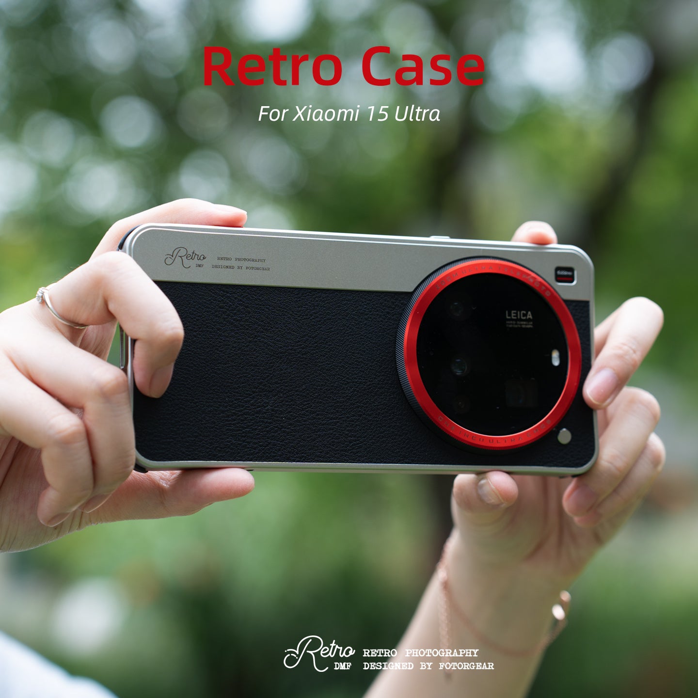 Custodia per telefono meccanic - Camera Leather Case recensione e prezzo