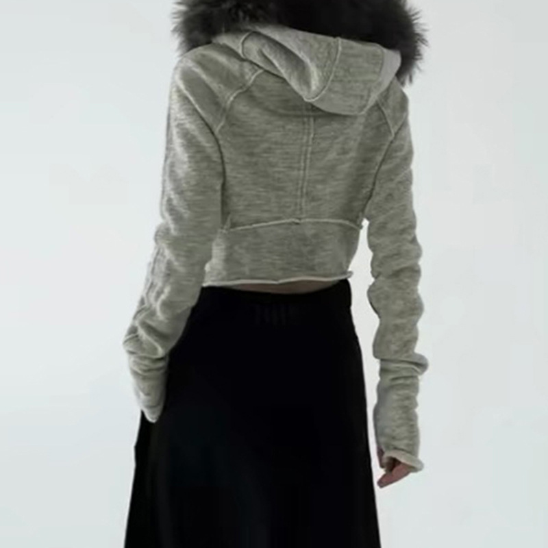Felpe da donna con zip alla mo - Vintage Zip Hoodie recensione e prezzo