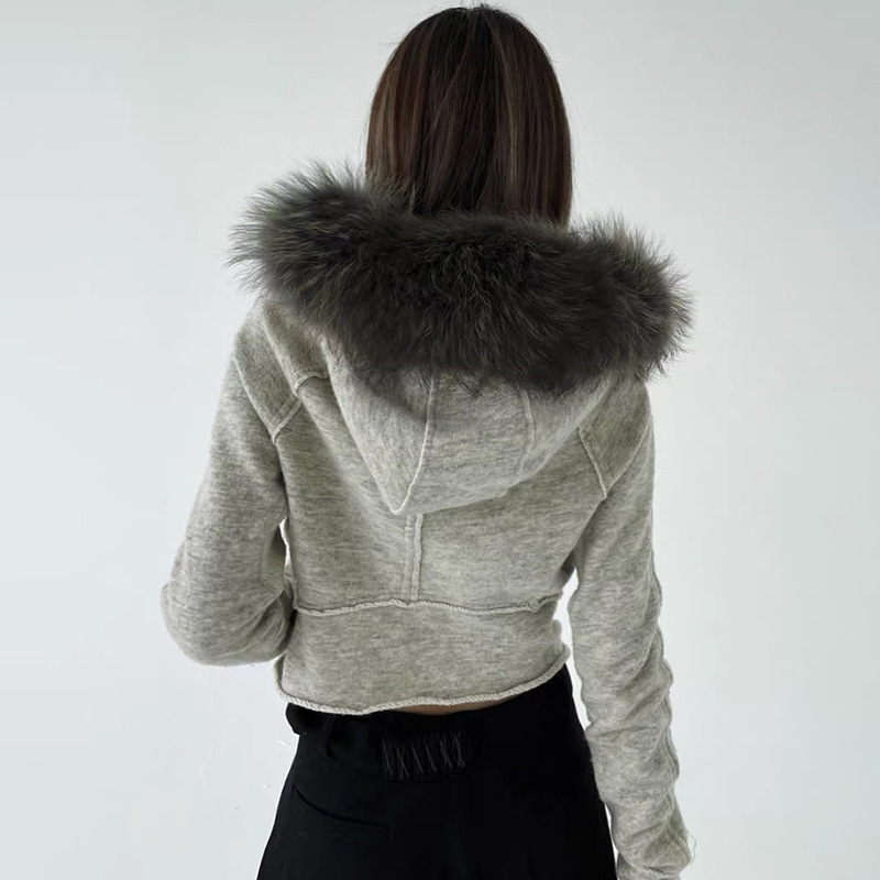 Felpe da donna con zip alla mo - Vintage Zip Hoodie recensione e prezzo